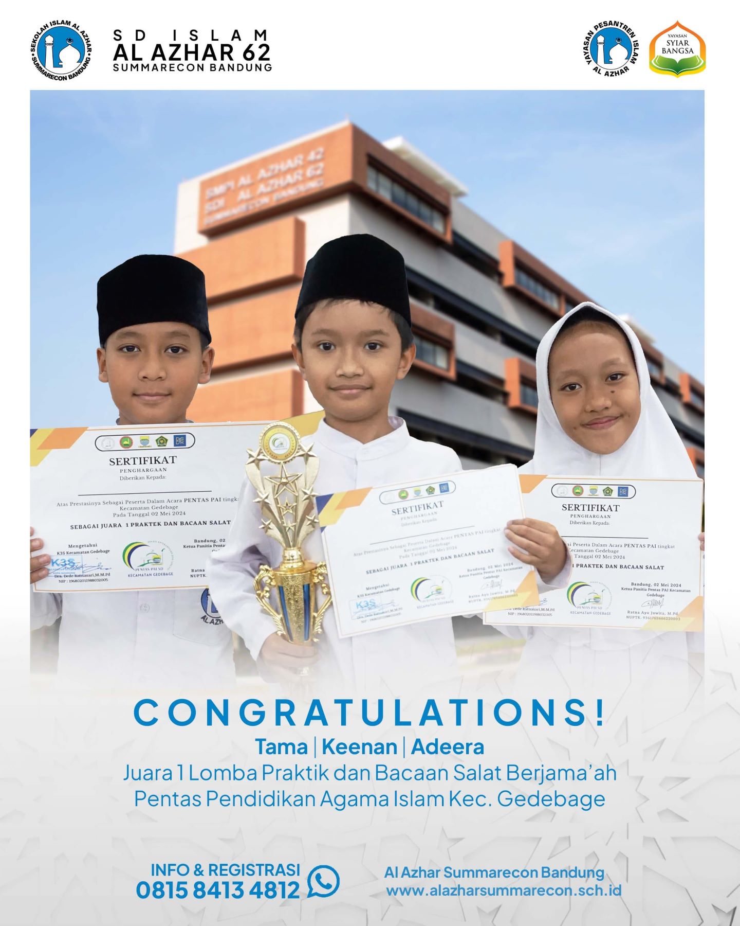 Juara 1 Lomba Shalat Berjamaah